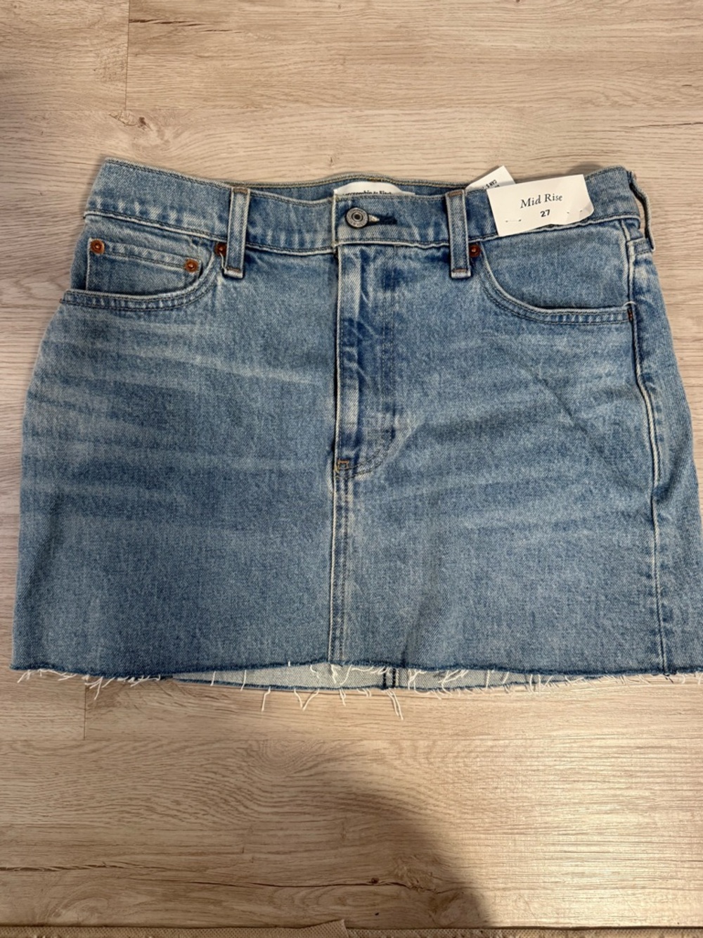 NWT Denim Mini Skirt